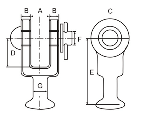 Ball Clevis - Supplier Of Overhead Line Electrical Power Line Hardware